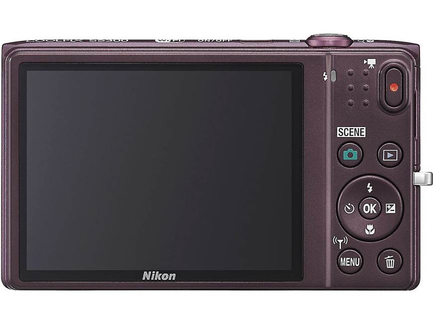 Nikon Coolpix S5300 16-megapixel digital camera with 8X optical