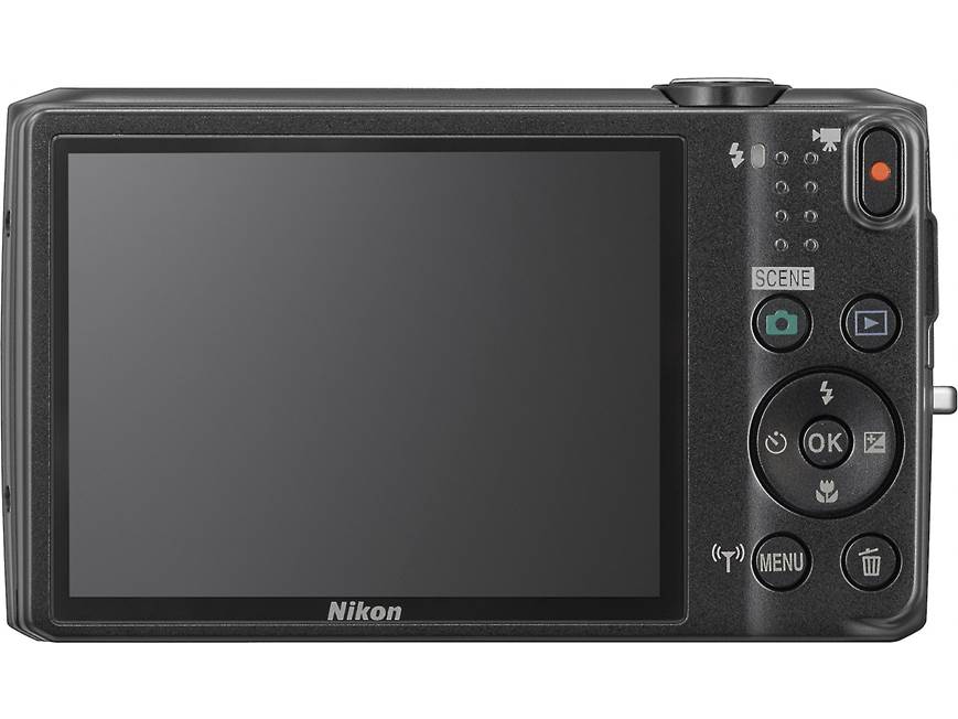 Nikon Coolpix S6800 (Black) 16-megapixel digital camera with 12X