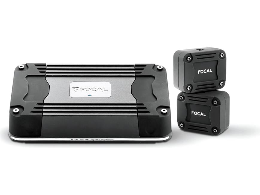 Focal FD 4.350 Compact 4-channel amplifier — 58 watts RMS x 4 at