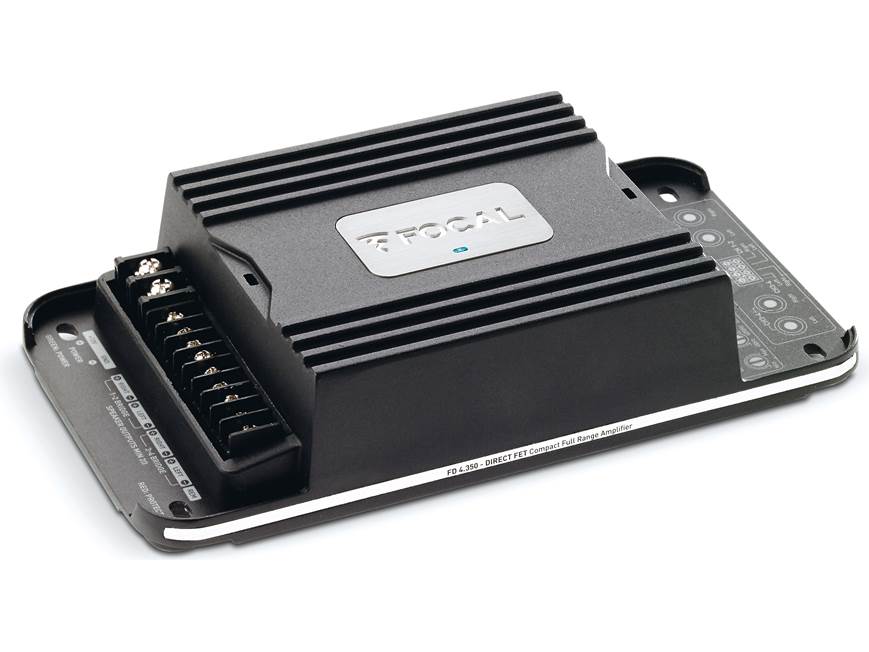 Focal FD 4.350 Compact 4-channel amplifier — 58 watts RMS x 4 at