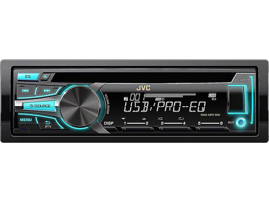 JVC Arsenal KD-AR555 CD receiver at Crutchfield