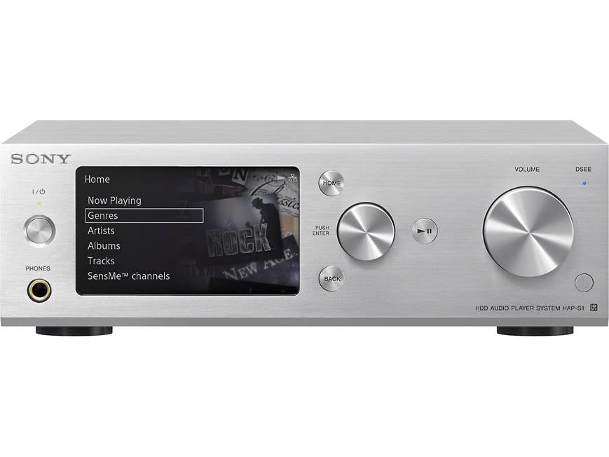 SONY 　HAP-S1　プリメインアンプ シルバー Sony HAP-S1 (Silver) High-resolution network music player and