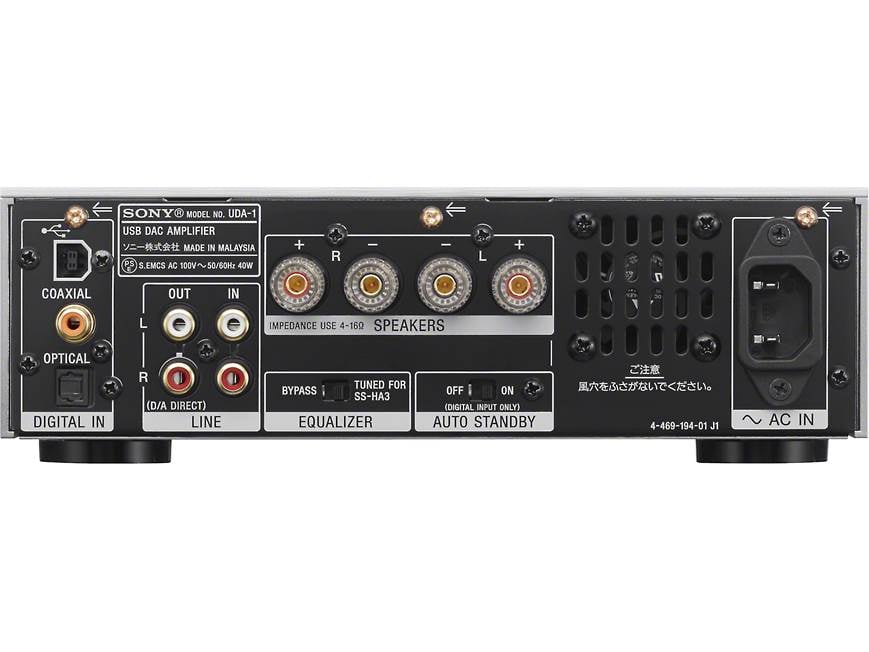Sony UDA-1 (Silver) Stereo integrated amplifier with built-in DAC