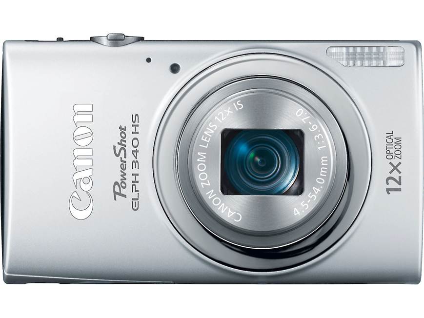 Canon PowerShot ELPH 340 HS (Silver) 16-megapixel digital camera