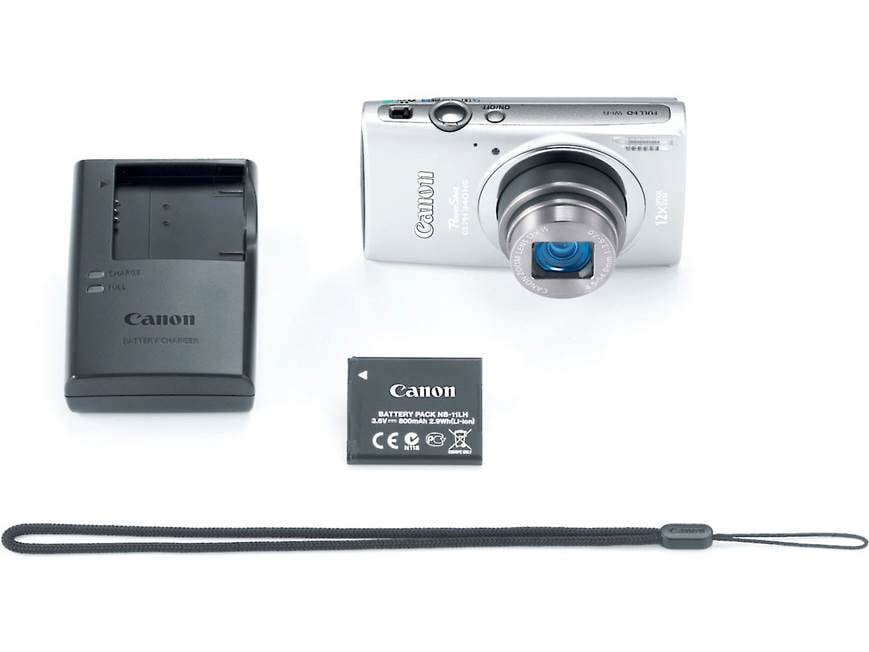 Canon PowerShot ELPH 340 HS (Silver) 16-megapixel digital camera