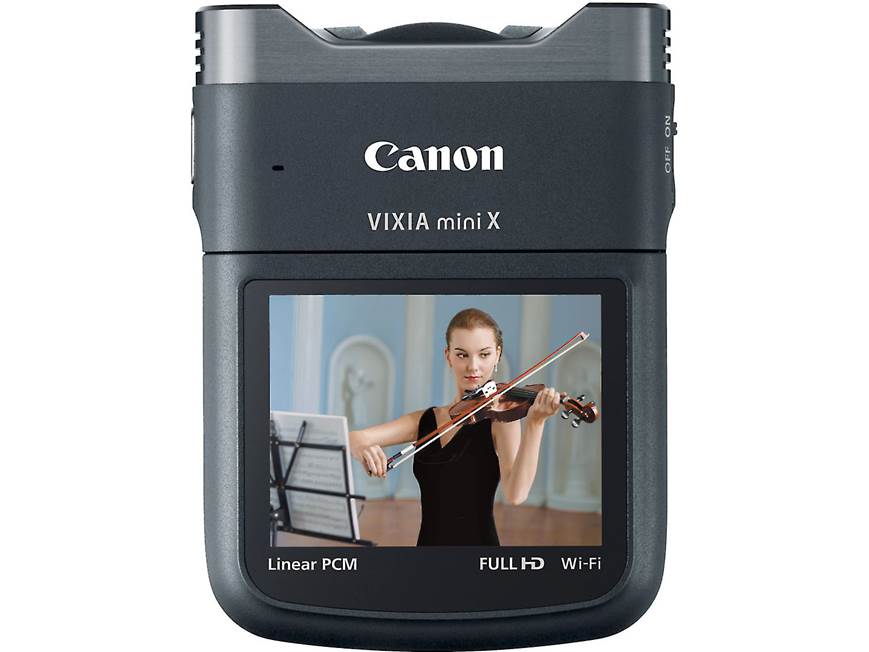 Canon VIXIA mini X Pocket-sized HD camcorder with Wi-Fi® at