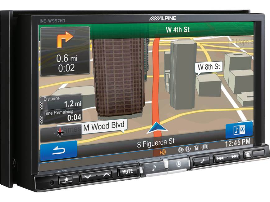 Alpine INE-W957HD Navigation receiver at Crutchfield