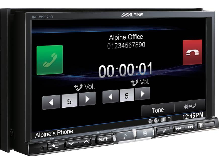 Alpine INE-W957HD Navigation receiver at Crutchfield