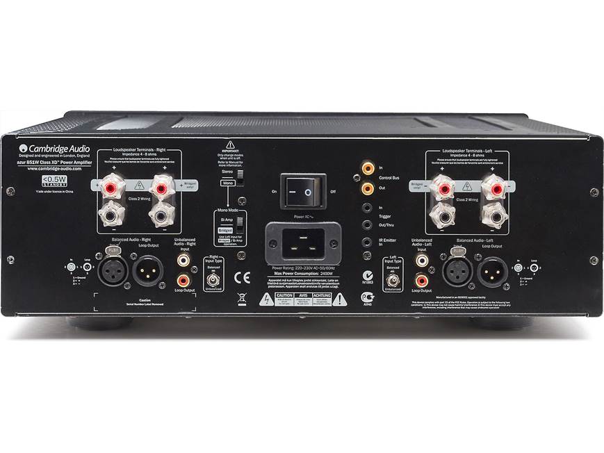 Cambridge Audio Azur 851W (Silver) Stereo power amplifier (Silver