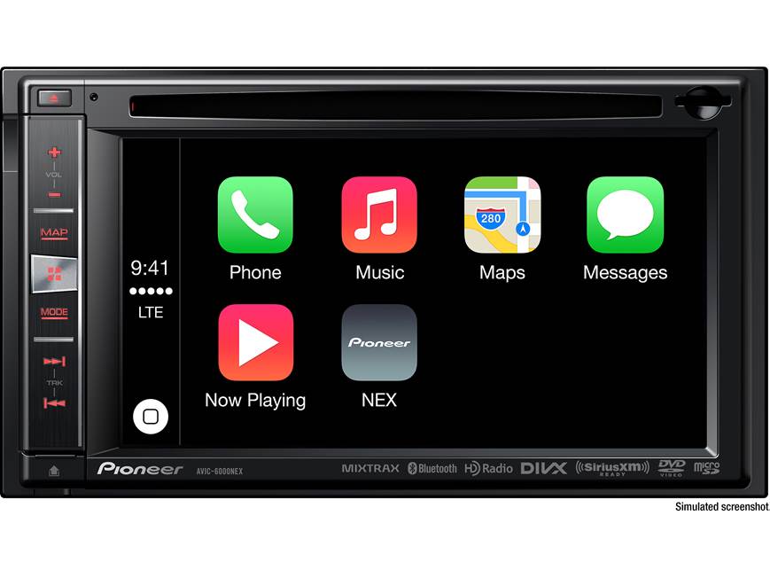 Pioneer AVIC-6000NEX Navigation receiver at Crutchfield