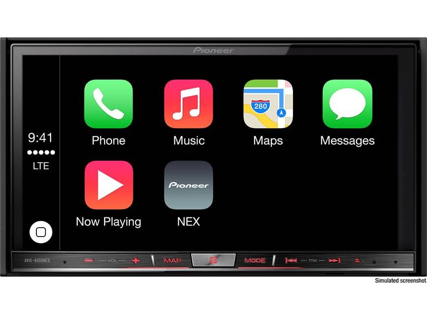 Pioneer AVIC-8000NEX Navigation receiver at Crutchfield