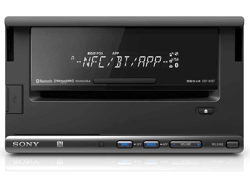 Sony XSP-N1BT CD receiver at Crutchfield