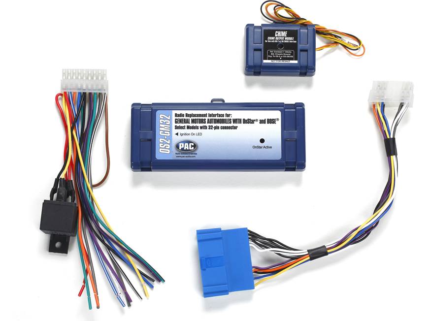 PAC OS2-GM32 Wiring Interface Retains OnStar®, Bose® amplifier