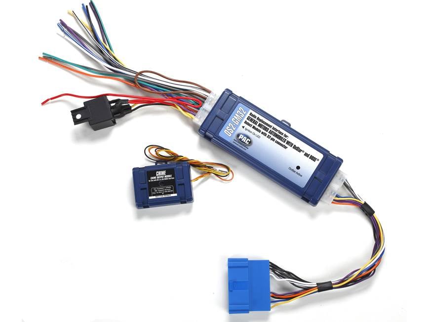 PAC OS2-GM32 Wiring Interface Retains OnStar®, Bose® amplifier