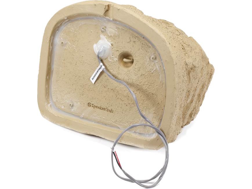SpeakerCraft Ruckus 6 One (Sandstone) Outdoor rock speaker