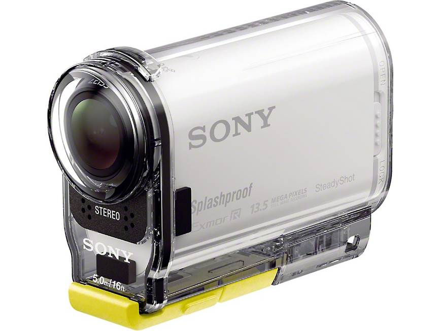 SONY HDR-AS100V ビデオカメラ本体未使用、美品 Sony HDR-AS100V/W HD action cam with Wi-Fi® and GPS at Crutchfield