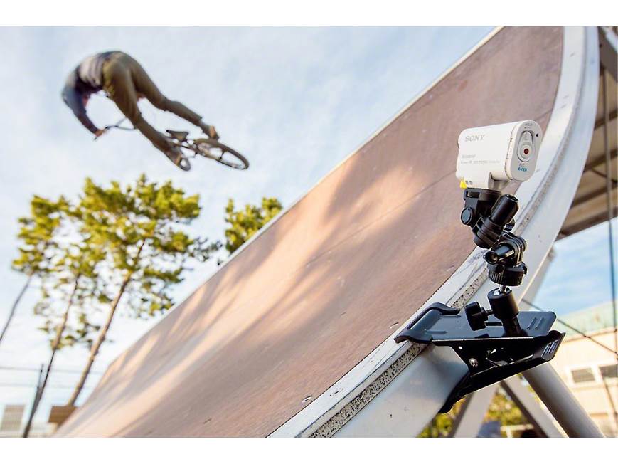 Sony HDR-AS100V/W HD action cam with Wi-Fi® and GPS at Crutchfield