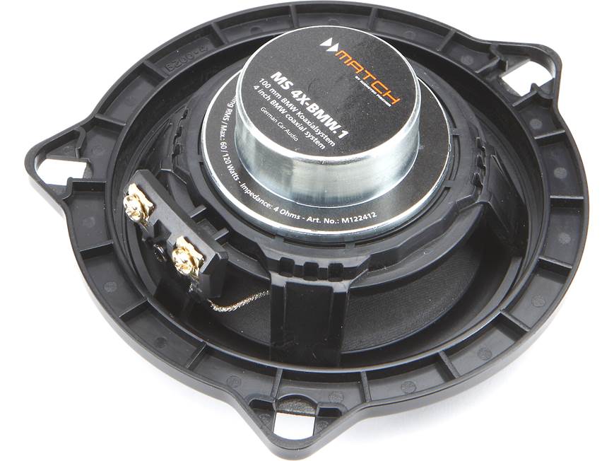 MATCH MS 4X-BMW.1 2-way coaxial speakers designed for select BMW