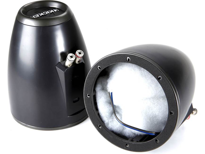 Kicker KMTES (Black) Unloaded tower enclosures designed for Kicker