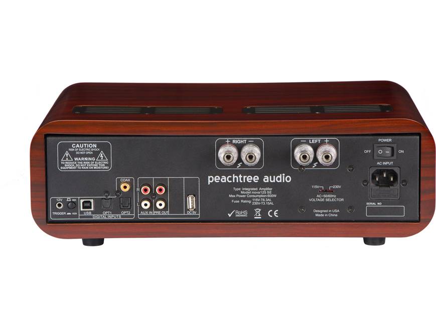 Peachtree Audio nova125SE (Rosewood) Stereo integrated amplifier