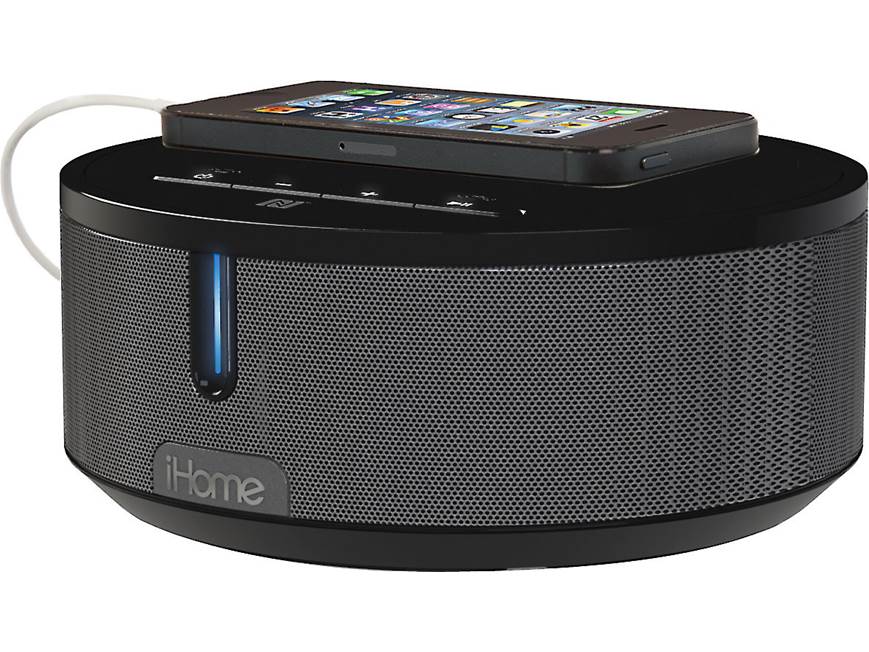 iHome iBN26 BT (Black/Grey) Bluetooth® speaker system with NFC and