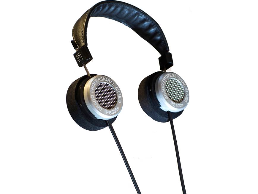 Grado PS500e Professional Series on-ear headphones at Crutchfield