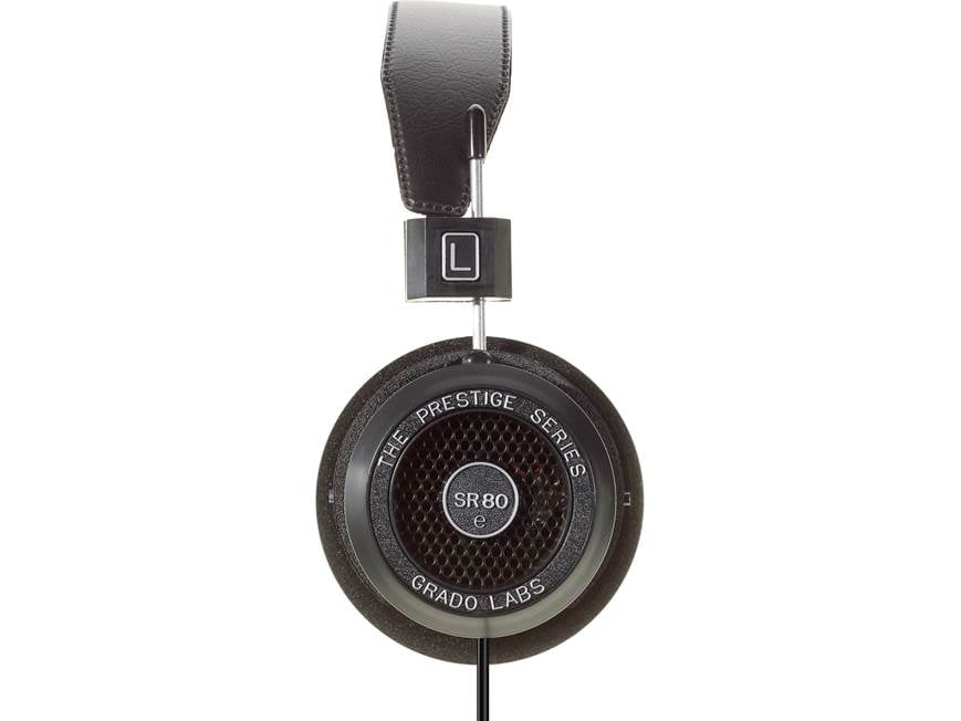 ヘッドホン GRADO SR80e Grado SR80e Prestige Series on-ear wired headphones at Crutchfield