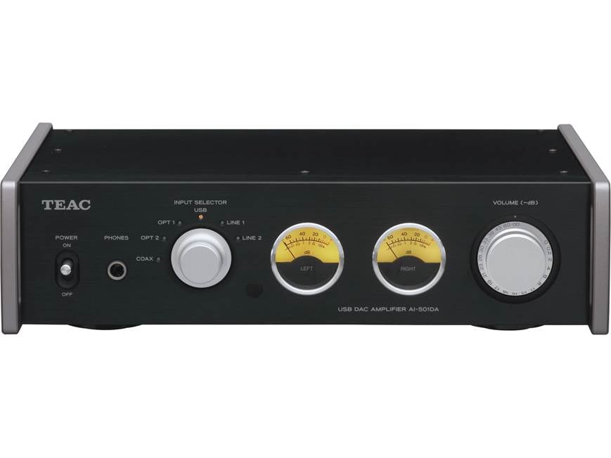 TEAC AI-501DA (Black) Stereo integrated amplifier with built-in