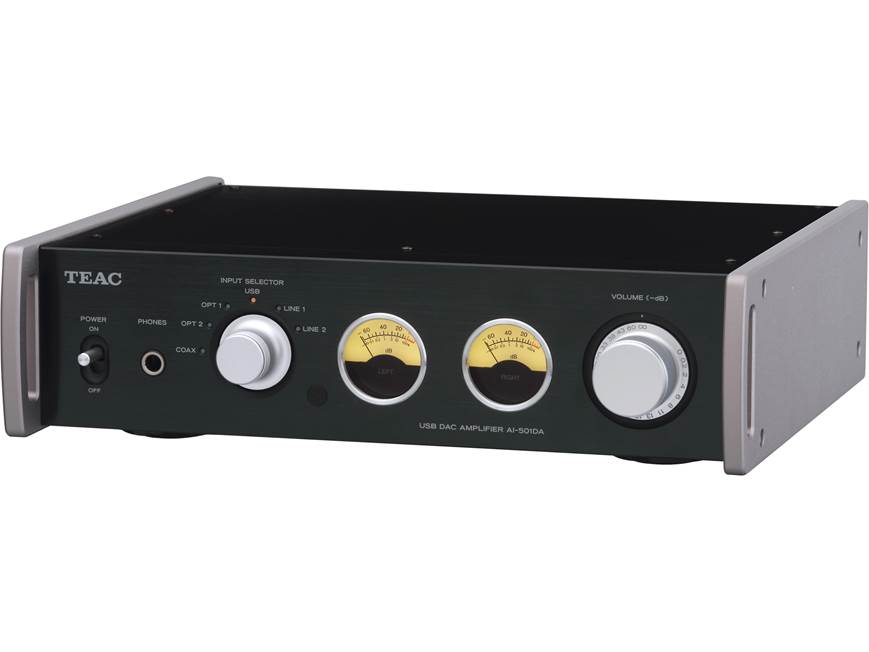 TEAC AI-501DA (Black) Stereo integrated amplifier with built-in