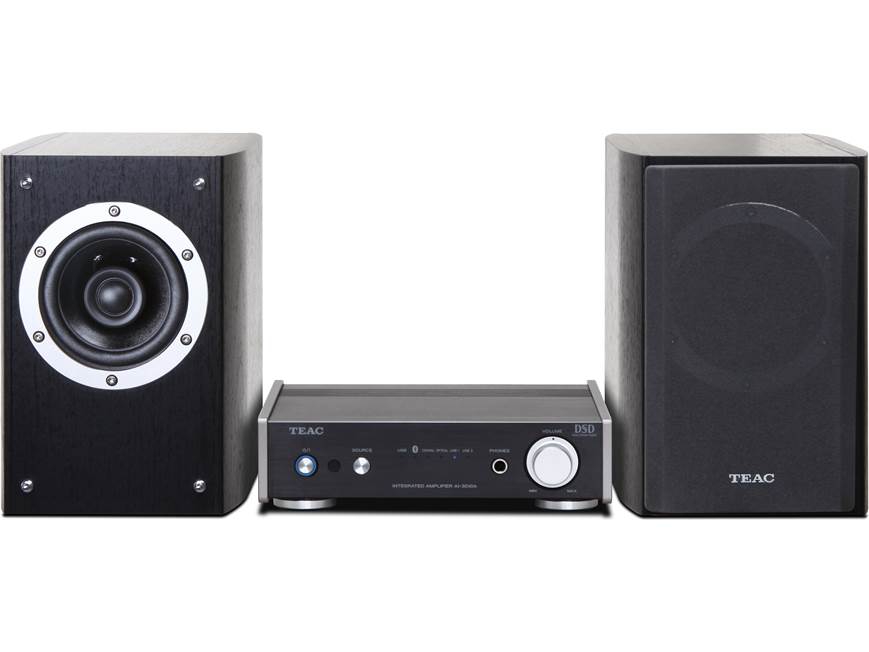 TEAC LS-301 (Black) Bookshelf speakers (Black) at Crutchfield
