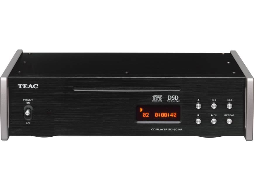 TEAC PD-501HR (Black) CD player, can also play high-res music