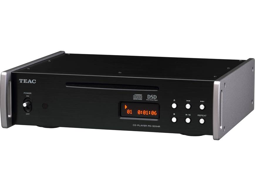 TEAC PD-501HR (Black) CD player, can also play high-res music