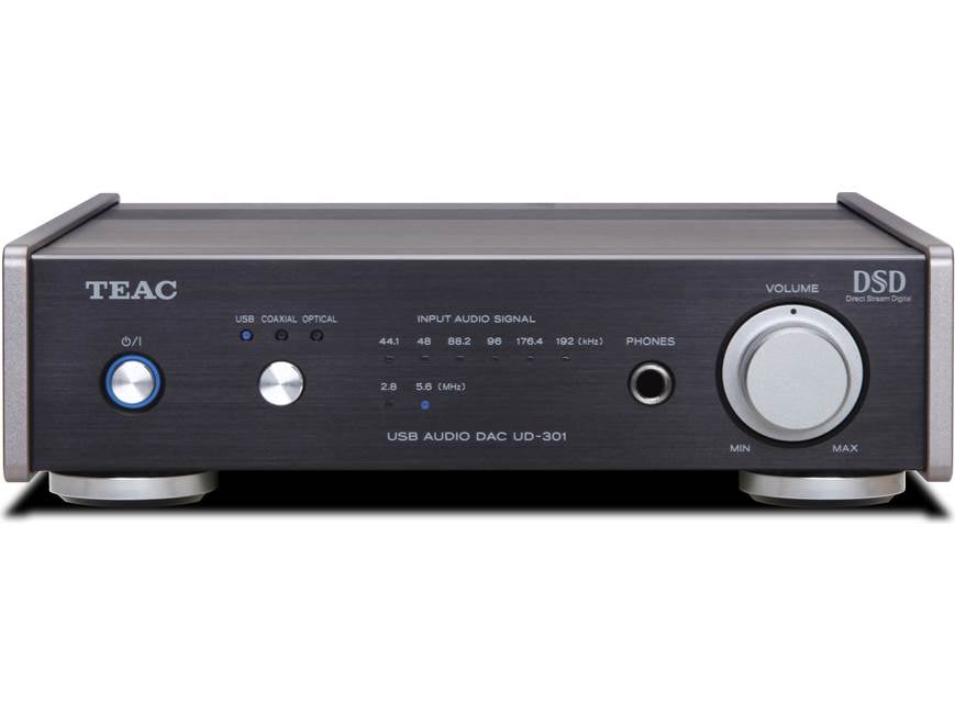 TEAC UD-301 (Black) DAC/headphone amplifier/preamp (Black) at