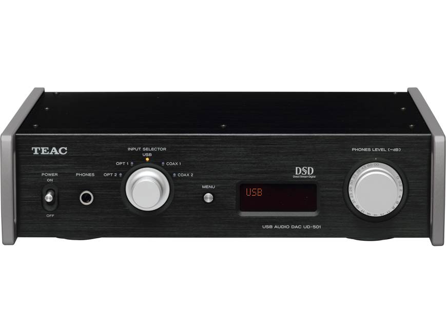 TEAC UD-501 (Black) Stereo DAC/headphone amplifier (Black) at