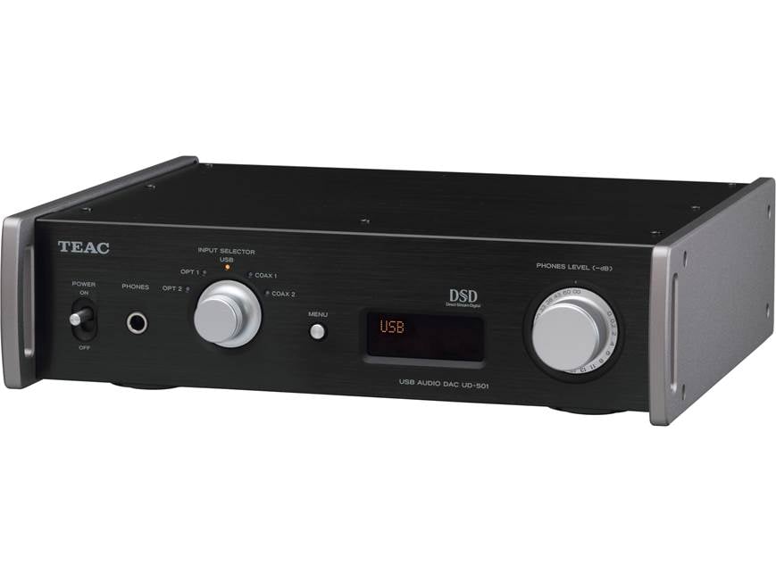 TEAC UD-501 (Black) Stereo DAC/headphone amplifier (Black) at