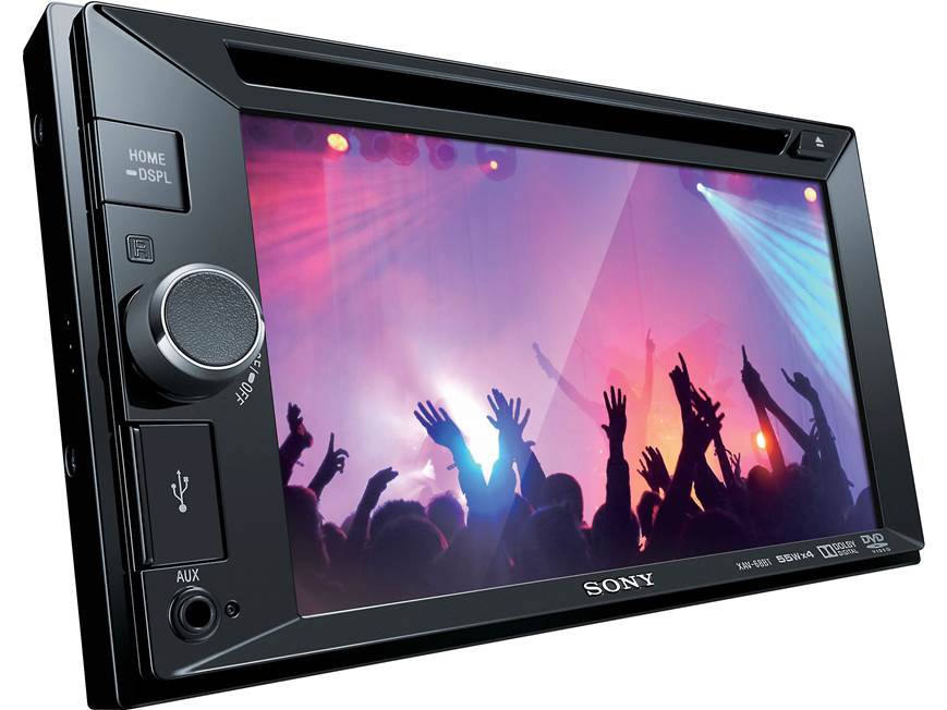 Sony XAV-68BT DVD receiver at Crutchfield