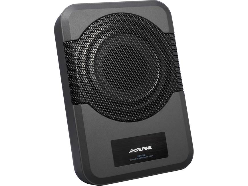 Alpine PWE-S8 Compact powered subwoofer with 8