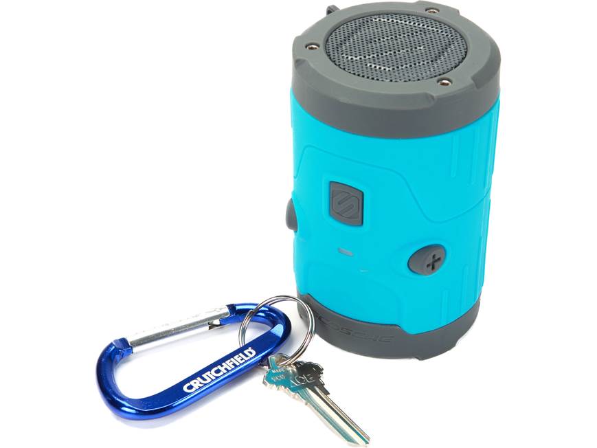 Scosche boomBOTTLE H2O (Blue) Waterproof portable Bluetooth
