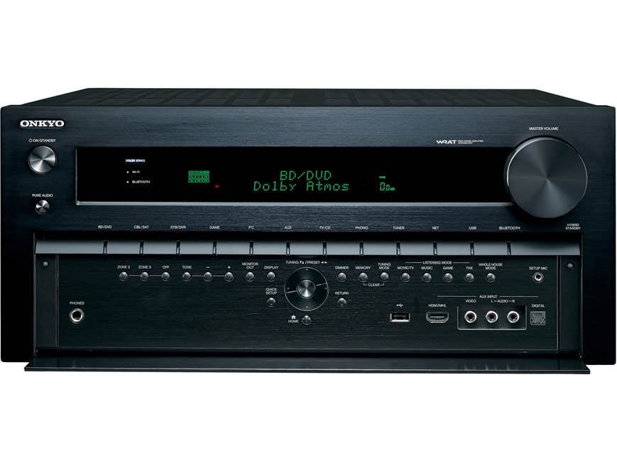 Onkyo TX-NR1030 9.2-channel home theater receiver with Wi-Fi
