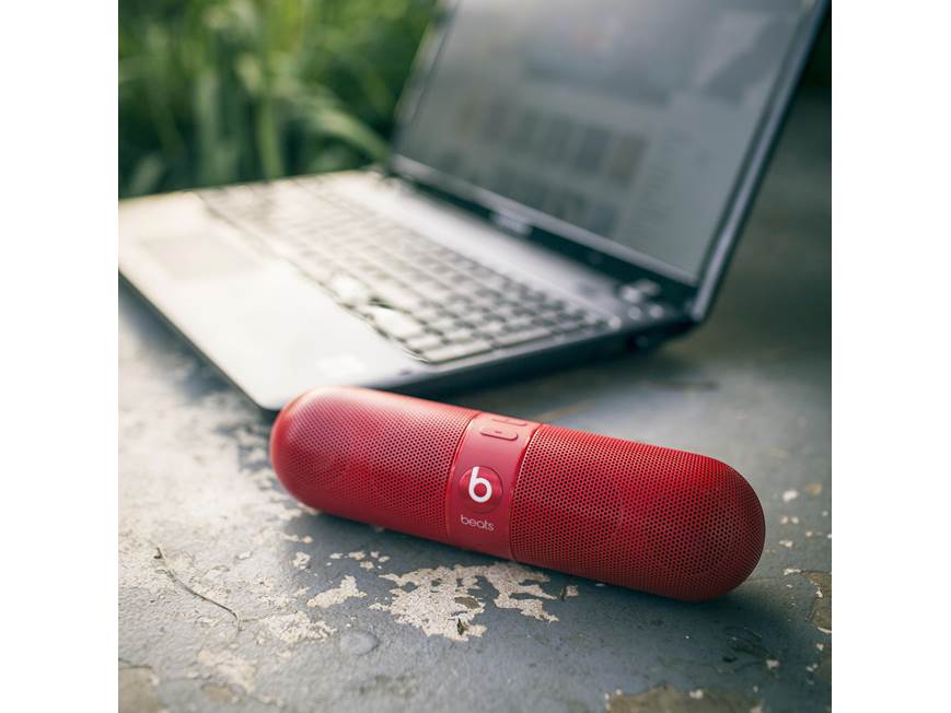 beats pill 2.0 Bluetooth SP（RED）スタンドセット Authentic Beats Pill 2.0 Bluetooth Speaker + Dude Stand Red