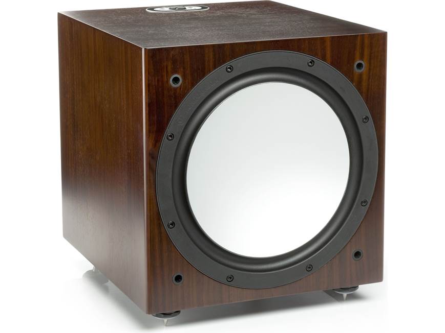 Monitor Audio Silver W12 (Walnut) Powered subwoofer with auto room