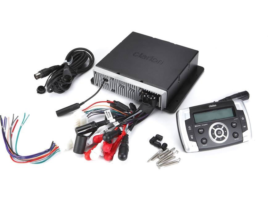 Clarion CMS2 Hideaway marine digital media receiver with Bluetooth