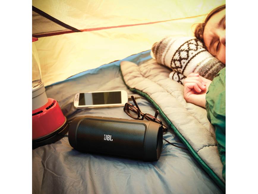 JBL Charge 2 (Black) Portable Bluetooth® speaker and backup