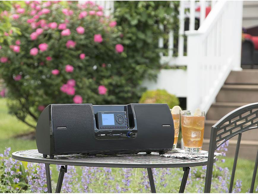 Sirius XM Satellite Radio Portable Boombox SXSD2 w/ Onyx EZ+ AC Power