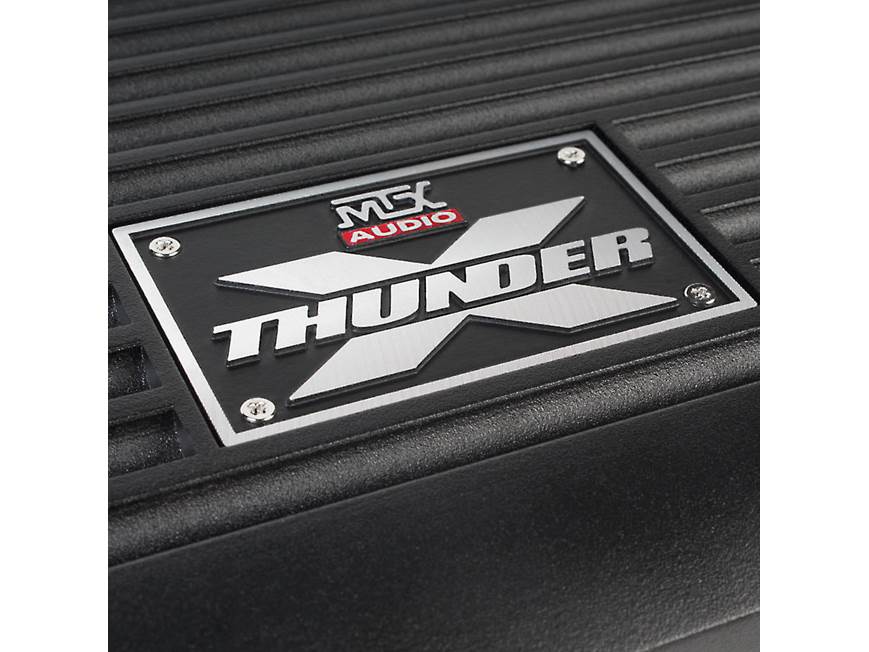 MTX XTHUNDER800.5 5-channel car amplifier — 75 watts RMS x 4 at 4