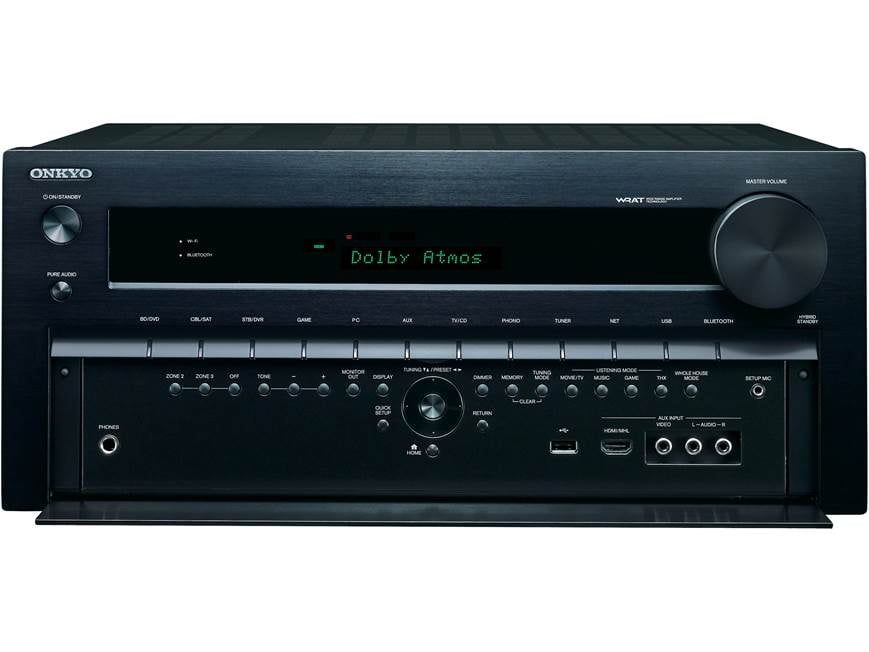 ONKYO　TX-NR838 Onkyo TX-NR838 7.2-channel home theater receiver with Wi-Fi