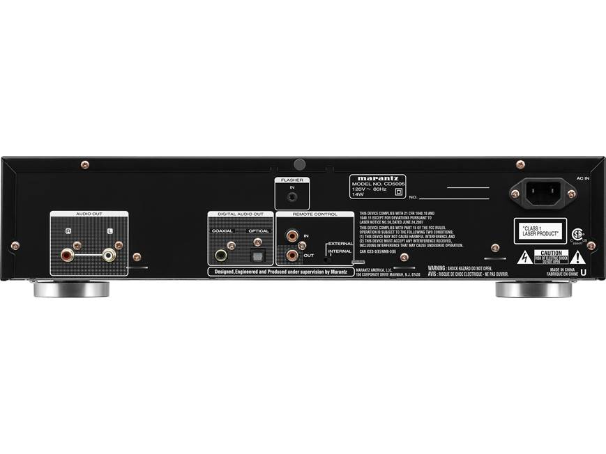 Marantz CD5005 Single-disc CD player at Crutchfield