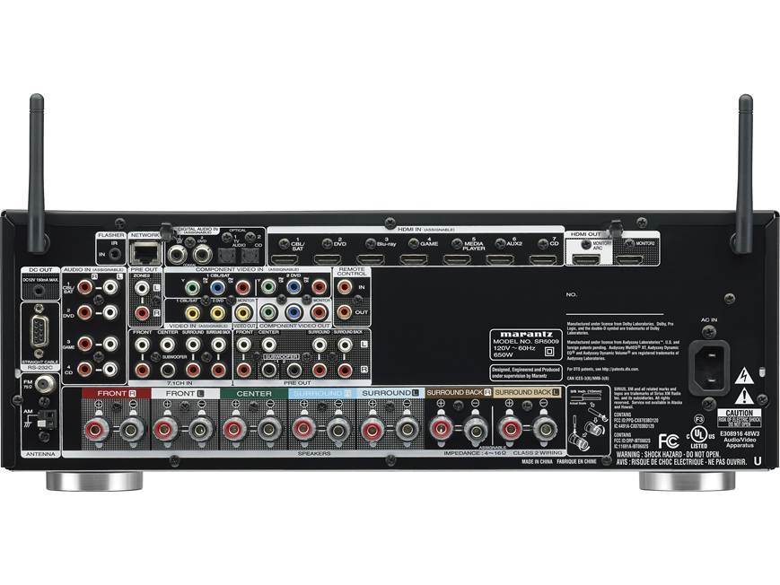 Marantz SR5009 7.2-channel home theater receiver with Wi-Fi