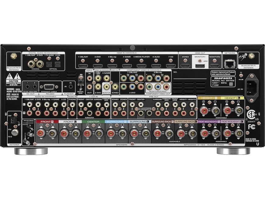 Marantz SR7009 9.2-channel home theater receiver with Wi-Fi