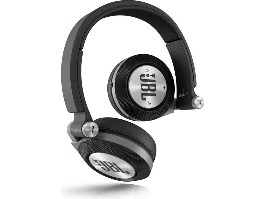JBL Synchros E40BT (Black) On-ear Bluetooth® headphones (Black) at